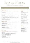 A4 Hawaiian BBQ Menu