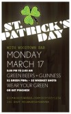 Happy St Patricks Day Flyer