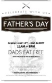 Fathers Day Promo Flyer