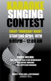 Karaoke Event Flyer
