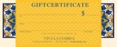 Mexican Restaurant Gift Certificate