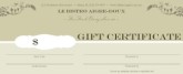 Gift Certificate Template