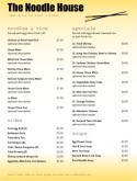 British Chinese Menu