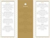 Salon Services Trifold Page