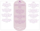 Spa Salon Trifold Page