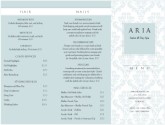 Beauty Salon Trifold Menu