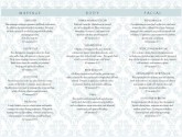 Beauty Salon Trifold Page
