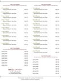 Market Cafe Menu 3