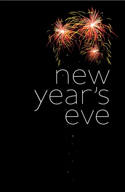 New Year Fireworks Background | New Year's Eve Clipart