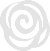Stylized Gray Rose Symbol