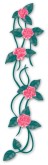 Pink Roses with Drop Shadow Side