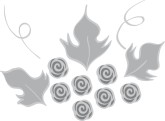 Winter Rose Accent