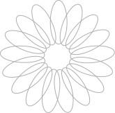 Looped Flower accent
