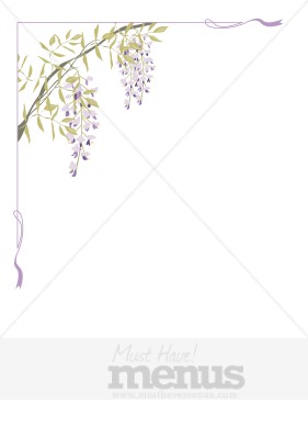 Wisteria Menu Corner