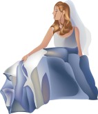 Blue Dress Clipart
