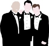 Groomsmen Clipart