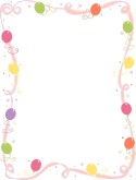 Party Ribbon Balloon Frame