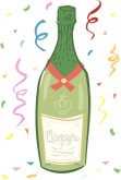 Champagne Bottle Clipart