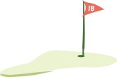 Golf Course Clipart