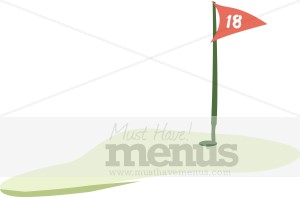 Golf Course Clipart