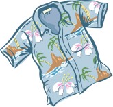 Tropical Shirt Clipart