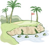 Golf Course Clip Art