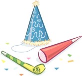 Party Hats Clipart