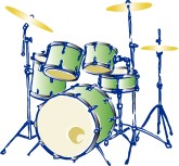 Drum Set Clipart