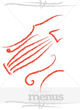 Crayon String Instrument Symbol