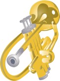 Brass Trumpet Clipart
