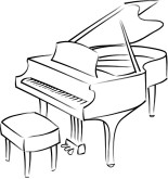 Piano Bar Clipart