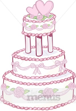Designer Wedding Cake Clipart Cake Clipart