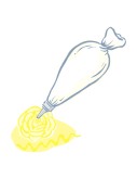 Icing Flower Clipart