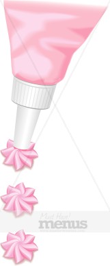 Piping Icing Clipart | Cooking Images