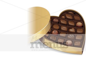 Box of Chocolates Valentine Image