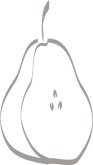 Cut Pear Icon