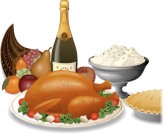 Thanksgiving Dinner Clipart