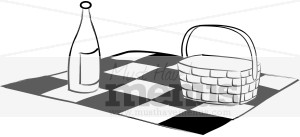 Picnic Blanket Clipart