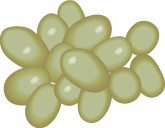 Green Grapes Clipart
