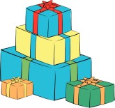 Birthday Gifts Clipart
