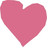 Mauve Stylized Heart