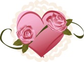 Valentines Doily Clipart