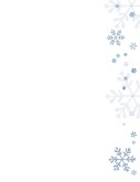 December Snowflakes Menu Side