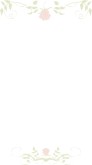 Faded Pink Rose Menu Header Footer
