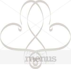 Symmetrical Hearts Intertwined