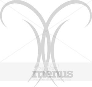 Reflected Gray Curve Menu Accent 2