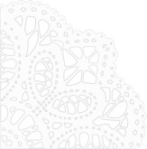 White Lace Lower Left Corner
