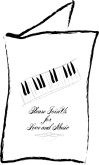 Musical Invitation Clipart