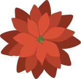 Poinsettia Christmas Clipart