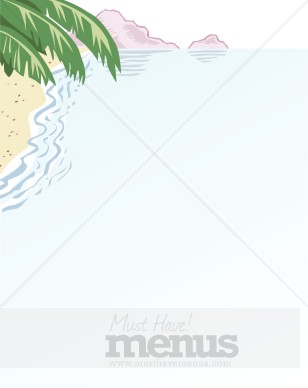 Tropical Water Background